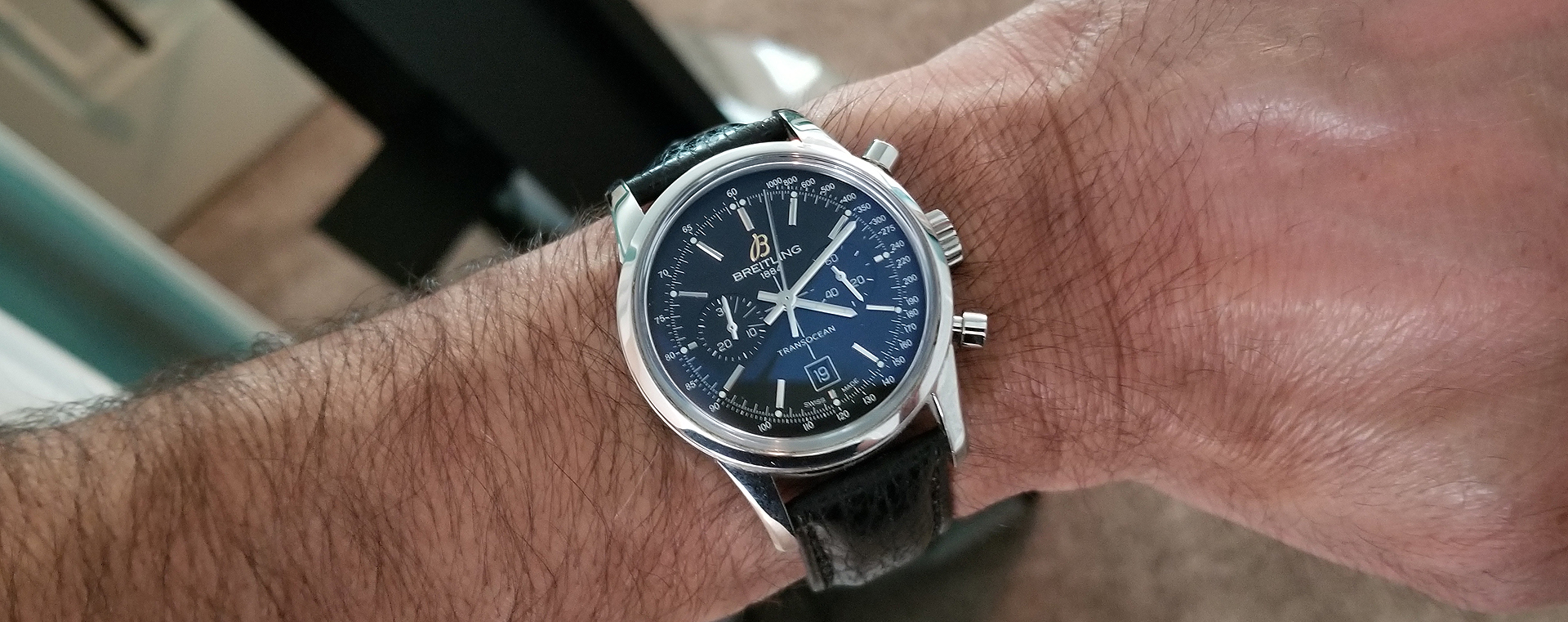 Breitling Transocean 38 Chronograph Reference A41310 - W2W/1-10