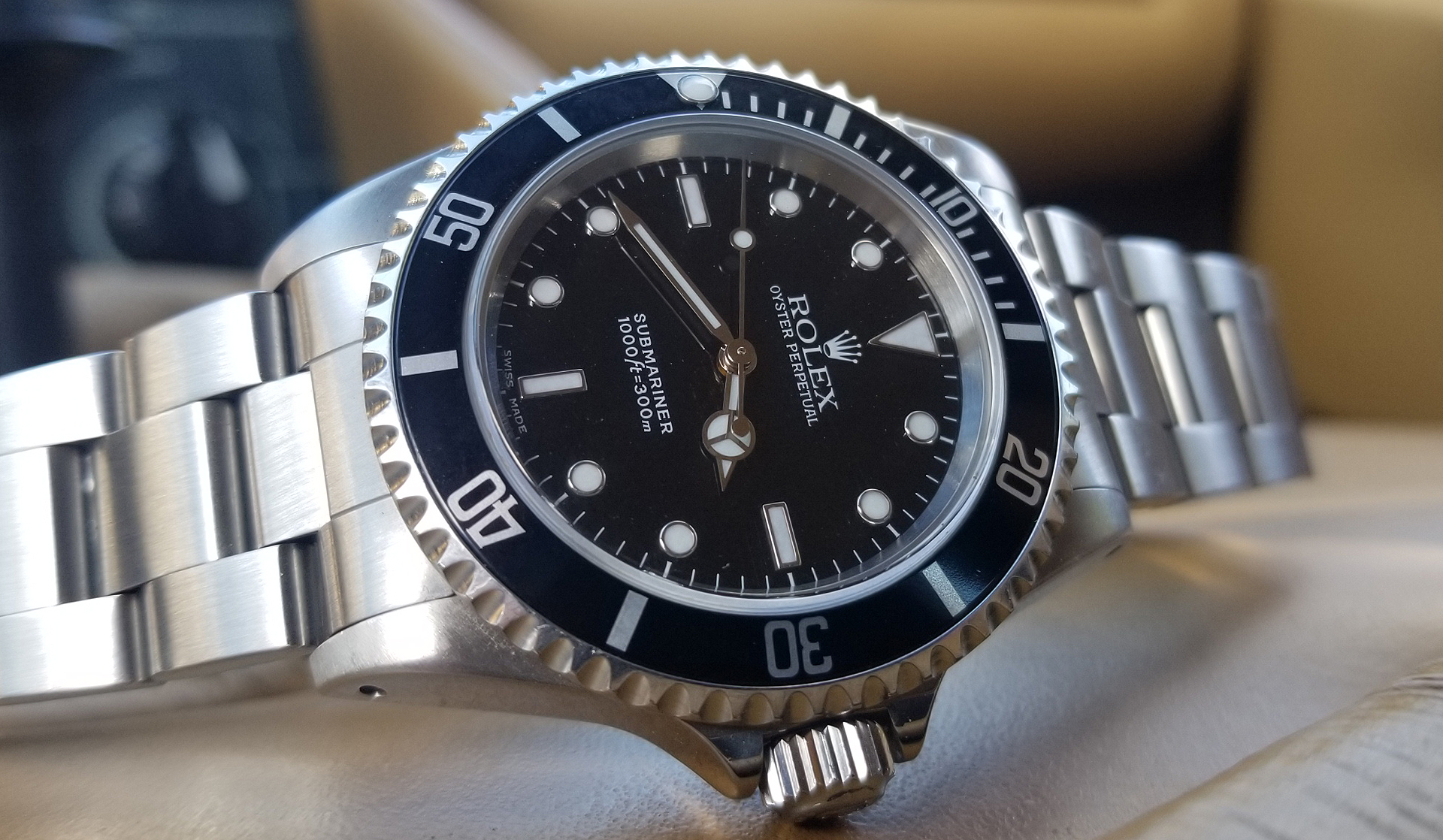 Rolex Submariner No Date Reference 14060M