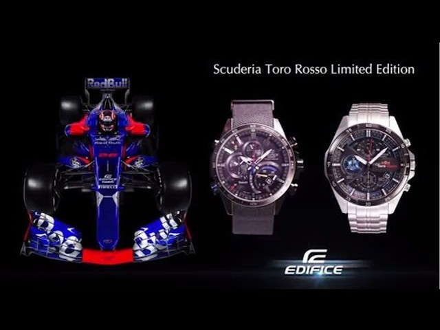 時計 EDIFICE Toro Rosso Limited Edition 2019 CASIO Edifice Toro Rosso Limited Edition Watch For Men